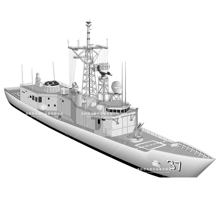 马鞍山充气侦查船模型